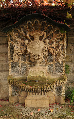 The fountain on Mainau Island, Germamny